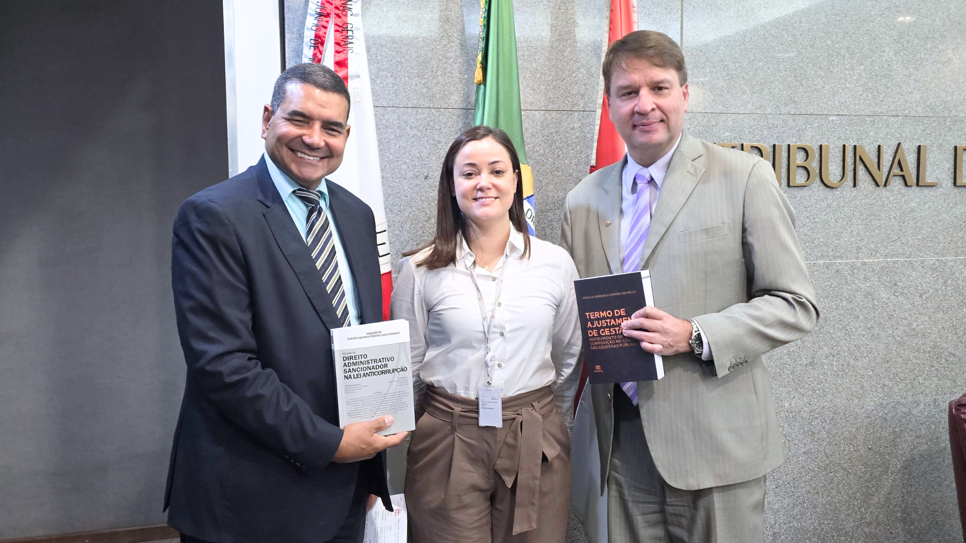 Presidente da Ampcon e Conselheiro em exercício do TCE-MG reforçam intercâmbio acadêmico com obras sobre Direito Administrativo Sancionador